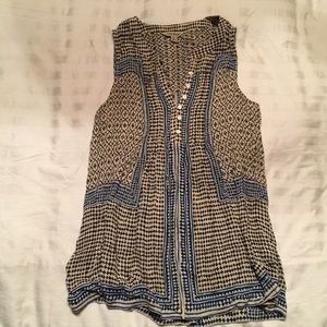 Sleeveless summer top